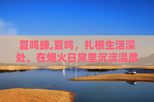 夏鸣蝉,夏鸣，扎根生活深处，在烟火日常里沉淀温度