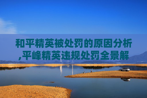 和平精英被处罚的原因分析,平峰精英违规处罚全景解析，规则红线下的风控逻辑与行为警示