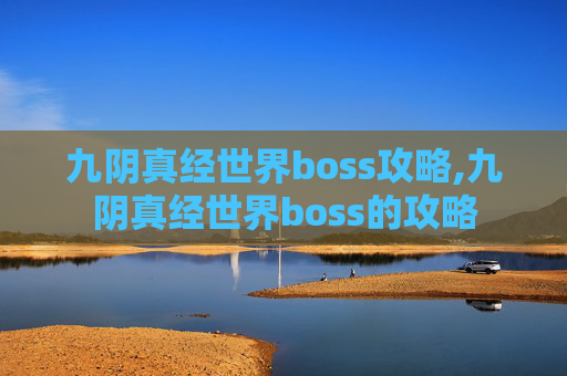 九阴真经世界boss攻略,九阴真经世界boss的攻略
