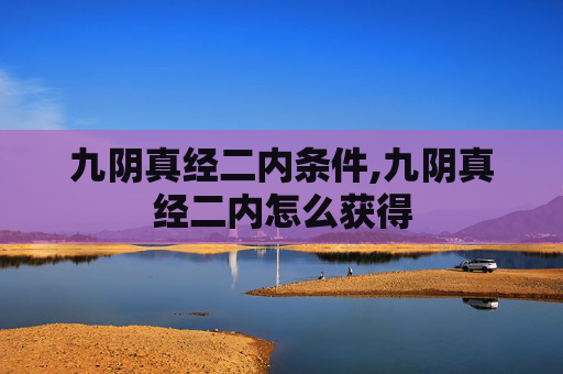 九阴真经二内条件,九阴真经二内怎么获得