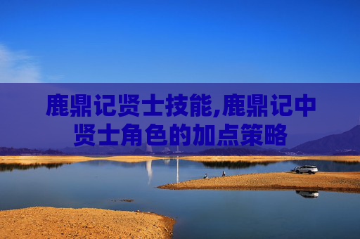 鹿鼎记贤士技能,鹿鼎记中贤士角色的加点策略