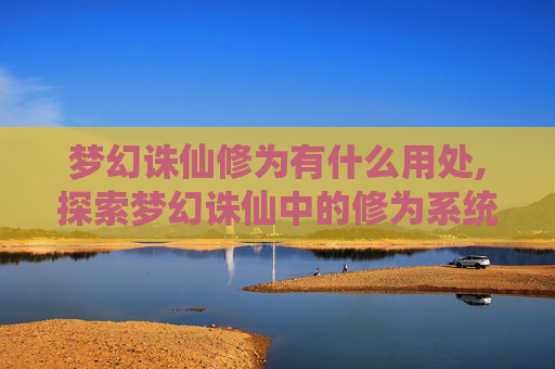 梦幻诛仙修为有什么用处,探索梦幻诛仙中的修为系统，解锁角色成长的秘密