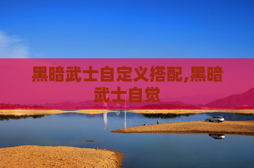 黑暗武士自定义搭配,黑暗武士自觉