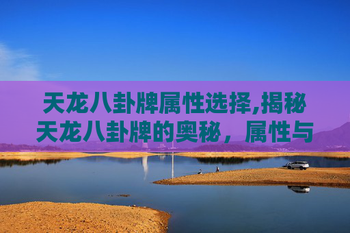 天龙八卦牌属性选择,揭秘天龙八卦牌的奥秘,属性与力量的深度解析 天龙八卦牌属性选择,揭秘天龙八卦牌的奥秘,属性与力量的深度解析