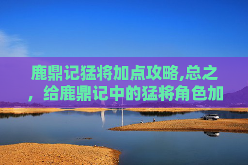 鹿鼎记猛将加点攻略,总之，给鹿鼎记中的猛将角色加点需要综合考虑多个因素，包括基础属性、技能点、装备选择、经验值获取和团队协作等。玩家需要根据自己的游戏风格和目标来制定合适的加点策略，才能在游戏中取得更好的成绩