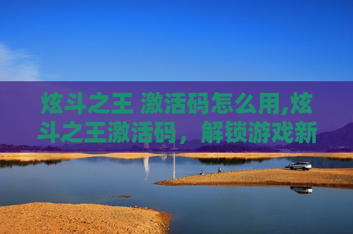 炫斗之王 激活码怎么用,炫斗之王激活码，解锁游戏新境界