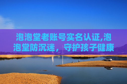 泡泡堂老账号实名认证,泡泡堂防沉迷，守护孩子健康成长的防线