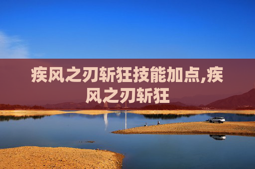 疾风之刃斩狂技能加点,疾风之刃斩狂
