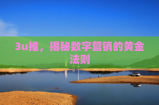 3u推，揭秘数字营销的黄金法则