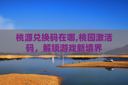 桃源兑换码在哪,桃园激活码，解锁游戏新境界