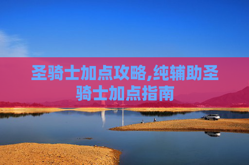 圣骑士加点攻略,纯辅助圣骑士加点指南