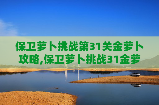 保卫萝卜挑战第31关金萝卜攻略,保卫萝卜挑战31金萝卜攻略