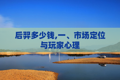 后羿多少钱,一、市场定位与玩家心理