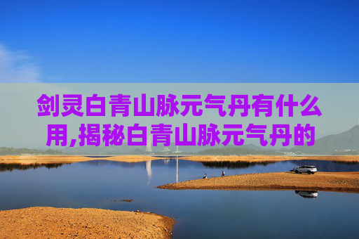 剑灵白青山脉元气丹有什么用,揭秘白青山脉元气丹的神奇力量
