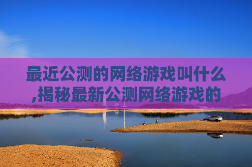 最近公测的网络游戏叫什么,揭秘最新公测网络游戏的魅力所在