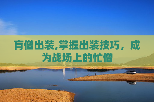 肓僧出装,掌握出装技巧，成为战场上的忙僧